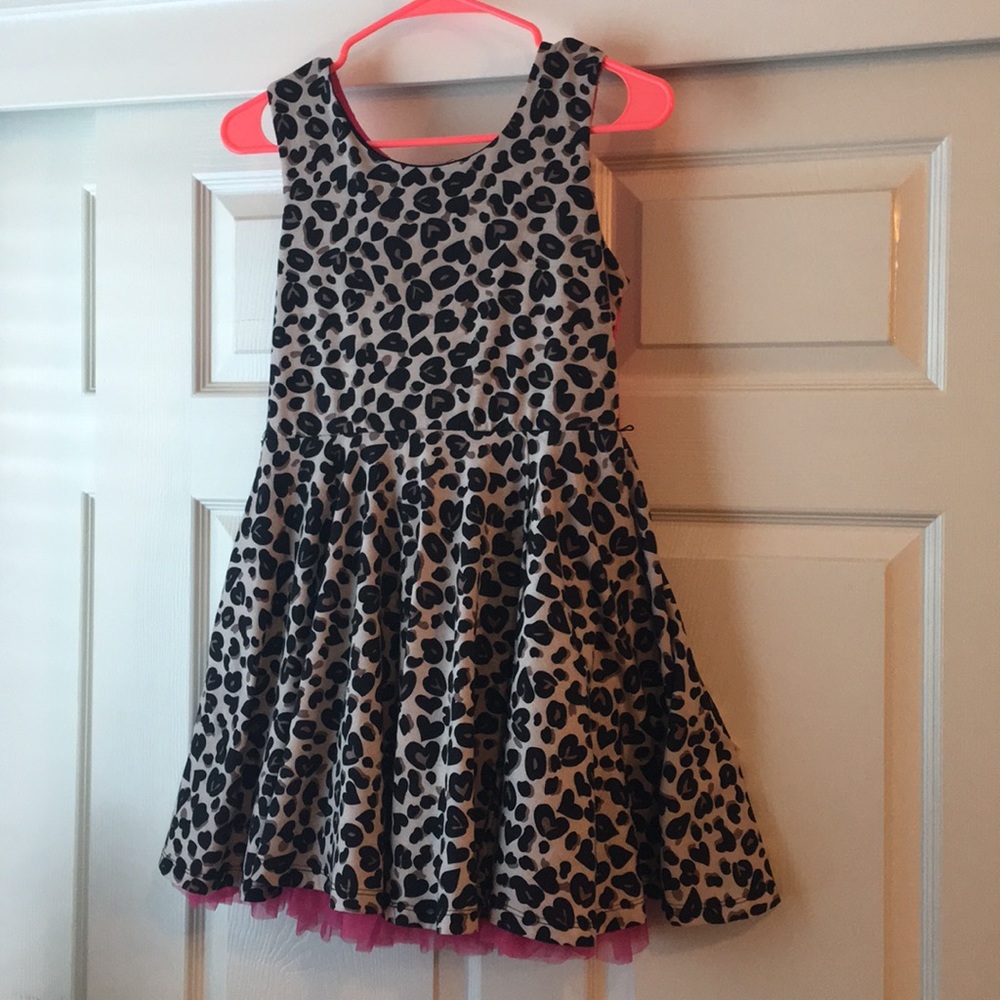 Leopard print dress
